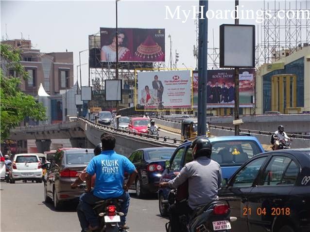 Hyderabad Billboard advertising, Advertising company Nagarjuna Circle Bata Hyderabad, Flex Banner